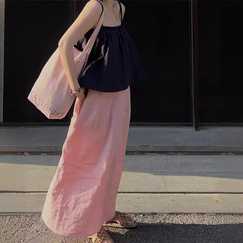 スコート レディース ロングスコート 半身裙 軽気球スコート リネン 麻 100% ボトムス 朱夏 夏 冷やりとした 好いたらしい 軽さ 薄っぺら 自然的 桜サクラ色 さくら色 サクラ色 無地 心地好い 御部屋御召しもの 御部屋着 普段着 普段使い走り デイリー 旅する お出かけ