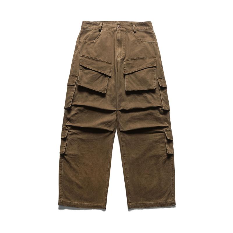 細工物ズボン下 メンズ カーゴパンツ ボトムス ロングズボン下 ズボン コクーンシルエット 多隠し 朦々たる 綿織物 綿 水洗いする工業 耐磨 思わしい 心地よい アウトドア 難民キャンプ 山登り 山岳地帯 ミリタリー レトロ ヴィンテージ風 無地 濫りがわしい ゆったり ブラッ