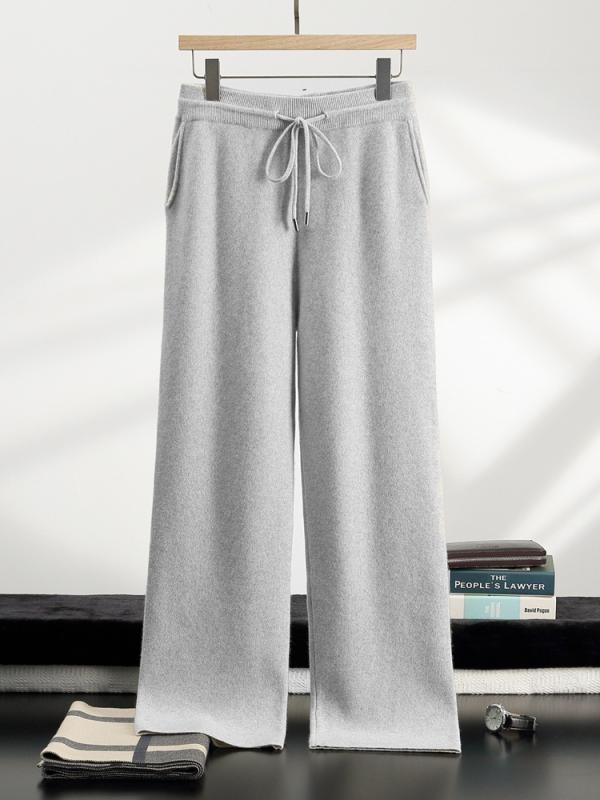 カジュアルパンツ メンズ 秋冬 テーパードパンツ ニットパンツ 羊毛 羊絨 カシミア スウェットパンツ スポーツパンツ ロングパンツ ボトムス ズボン 無地 厚手 高弾力 暖かい 防寒 シンプル ポケット 普段使い 通勤用 ブラック 樺樹白 蔵藍｜リメイクバディー