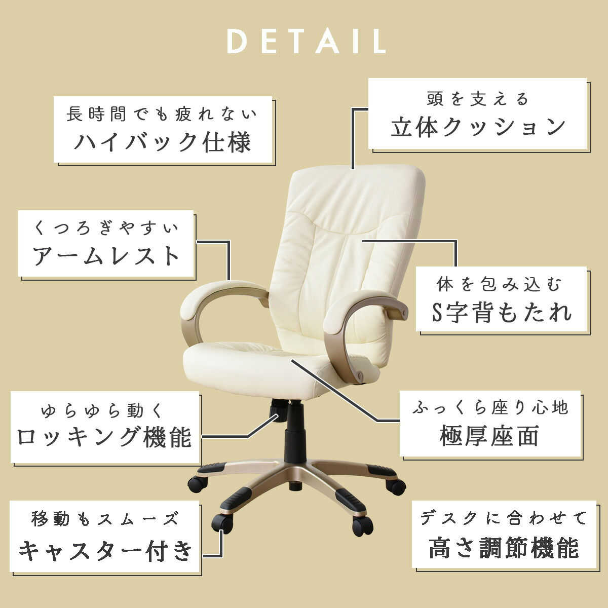 パソコンデスク オフィスデスク メラミン 作業台 リクライニング キャスター付 オフィスチェア おしゃれ 木製 肘付 ハイバック ステップ1 45 コンフォート Vmaphotographystudios Com