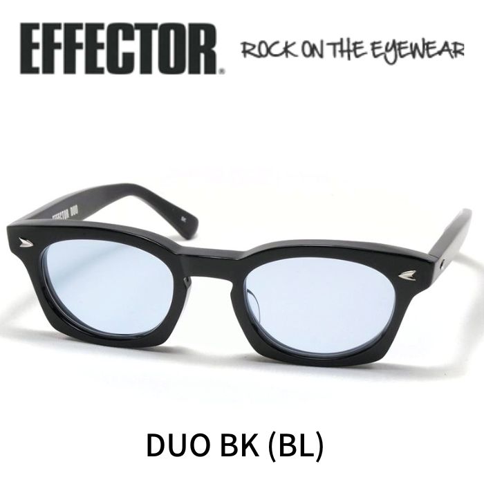 EFFECTOR エフェクター サングラス メガネ デュオ DUO BK BL ブラック ブルー|レミネンス 店