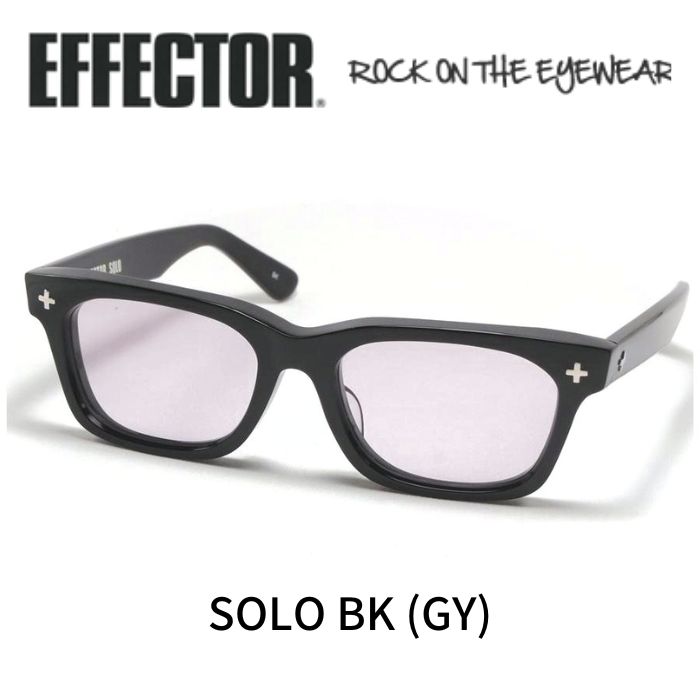 EFFECTOR エフェクター サングラス メガネ ソロ SOLO BK GY ブラック グレー|レミネンス 店