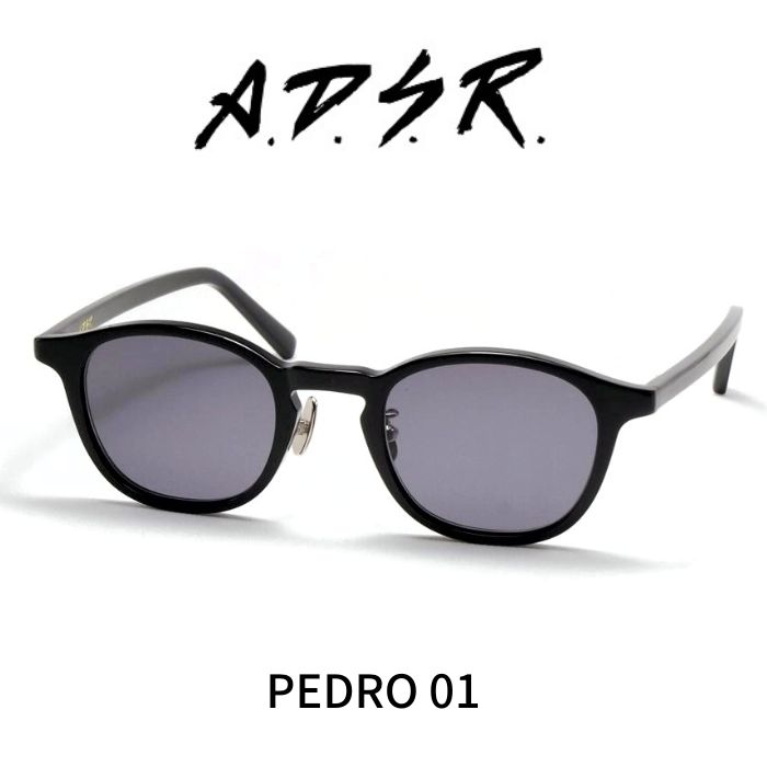 A.D.S.R adsr サングラス PEDRO ペドロ 01（Shiny Black / Black) ADSR エーディーエスアール 17,094円