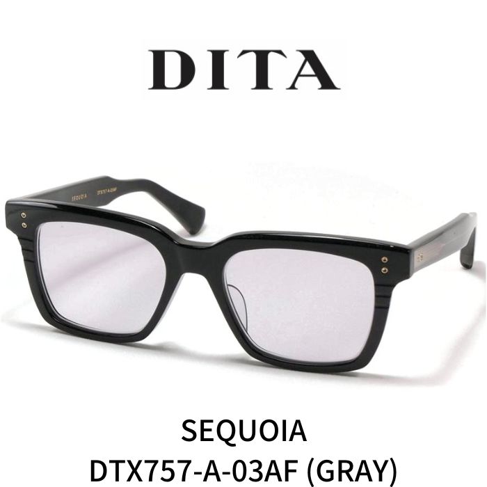 DITA ディータ 眼鏡 メガネ SEQUOIA セコイヤ DTX757-A-03 AF GRAY Lens