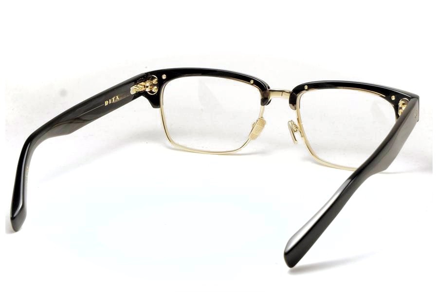 DITA ディータ メガネ STATESMAN 眼鏡 Black-Black 12K Gold 55 DRX