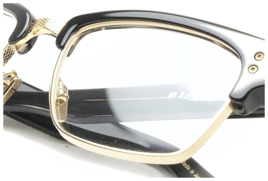 DITA ディータ メガネ STATESMAN 眼鏡 Black-Black 12K Gold 55 DRX