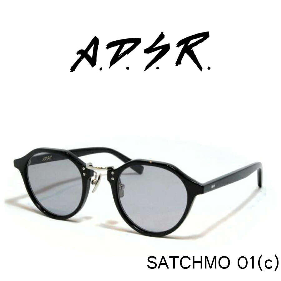 楽天市場】A.D.S.R. adsr サングラス SATCHMO サッチモ 01