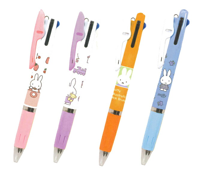 楽天市場】ミッフィー ジェットストリーム 3色 ボールペン miffy JET