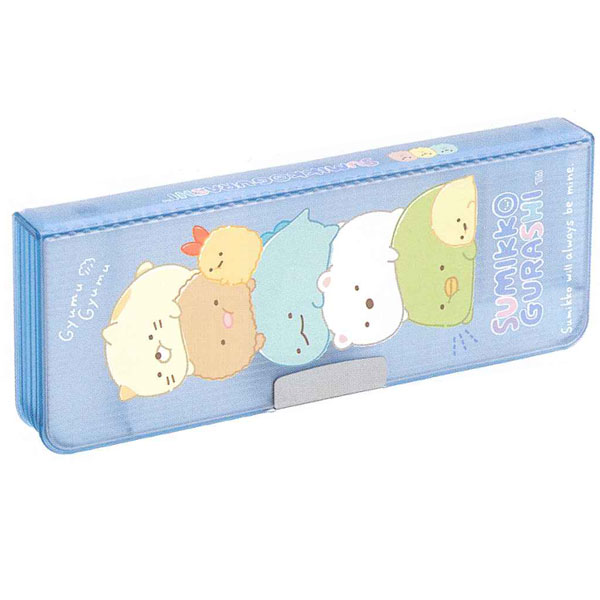 楽天市場】すみっコぐらし 両面 筆箱 クリアソフト ハッピースクール柄