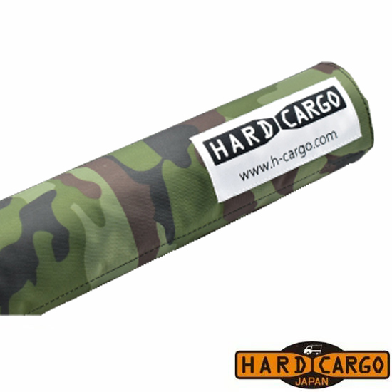 HARD CARGO マッドフラップ ブラック　　文字色はカーキです Amazon | ハードカーゴ マッドフラップ 色ブラックアルマイト