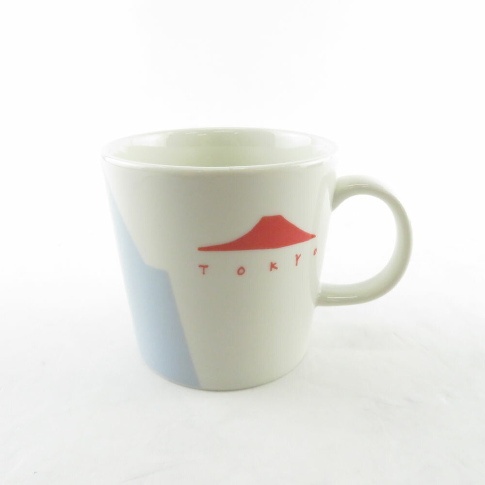 美品 iittala イッタラ CITIES TOKYO シティーズマグ コップ 北欧 フィンランド レア 滅多に無い SY8549U 【中古】