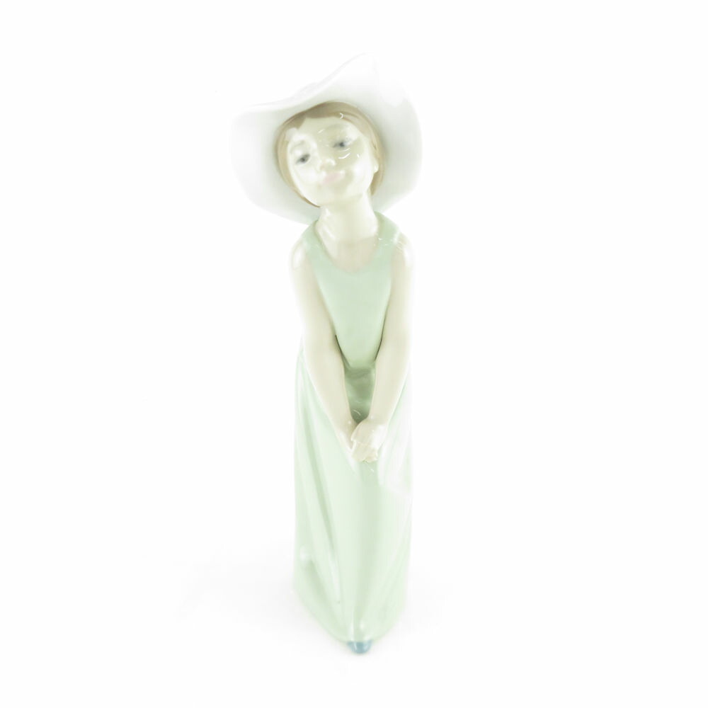 A1100-3/LLADRO/リヤドロ/シャイな少女/フィギュリン/陶人形/ 美品 LLADRO リヤドロ 5455「きれいにしましょうね」 フィギュ