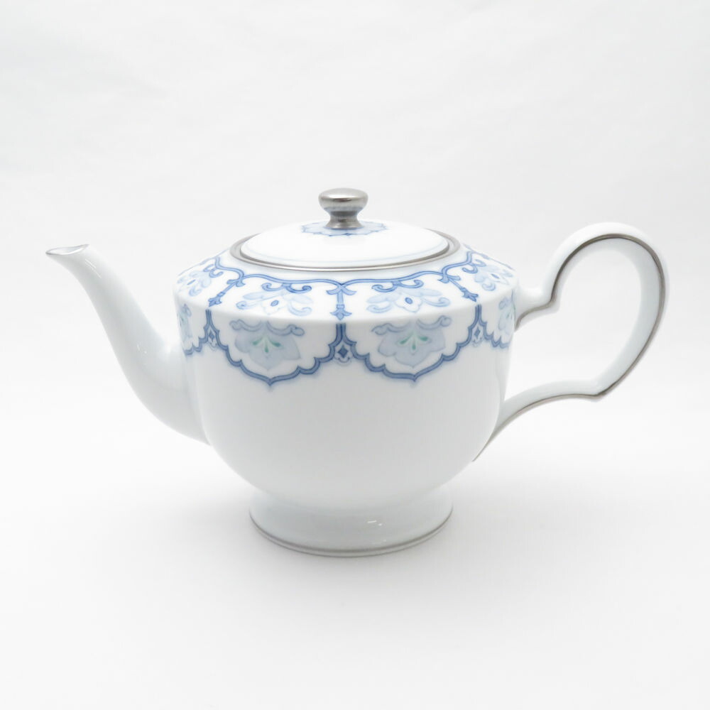 美品 OKURA 大倉陶園 呉須正倉院 ティーポット SY10109D 【中古】