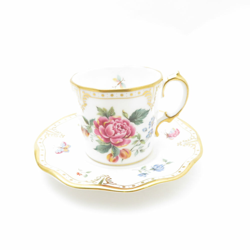 美品 Royal Crown Derby ロイヤルクラウンダービー Derby Days 珈琲優勝杯＆平円盤 SY10461J 【中古】