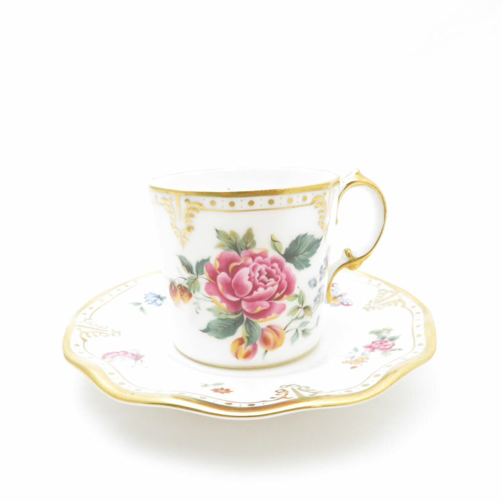 美品 Royal Crown Derby ロイヤルクラウンダービー Derby Days 珈琲優勝杯＆平円盤 SY10463J 【中古】