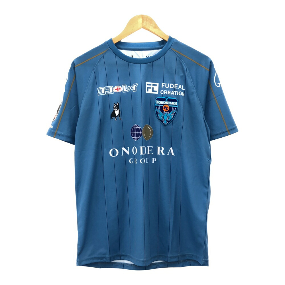 【新品未使用】三浦知良　横浜FC 2021レプリカユニフォーム soccer junky 横浜FC 2021 ユニフォーム ホーム 半袖 レプリカ
