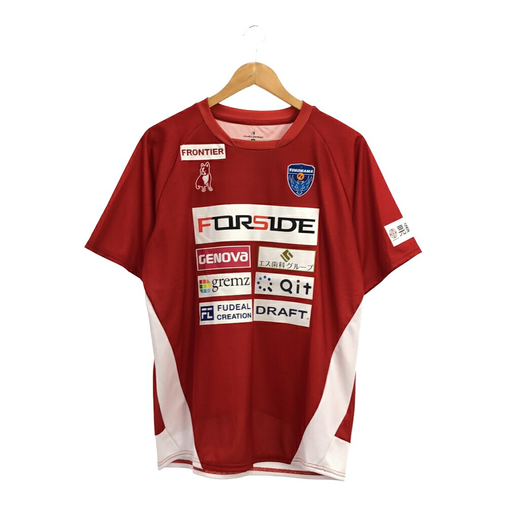 未使用 claudio pandiani クラウディオパンディアーニ 横浜FC 2021 ホーム 半袖レプリカユニフォーム 2XL ポリエステル Jリーグ サッカージャンキー スポーツ メンズ HU1274A83 未使用 claudio pandiani クラウディオパンディアーニ 横浜FC