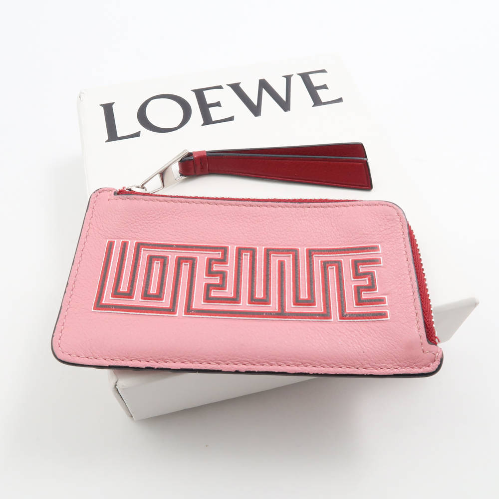 ロエベ アナグラム ケース LOEWE ロエベ Anagram Square Zip