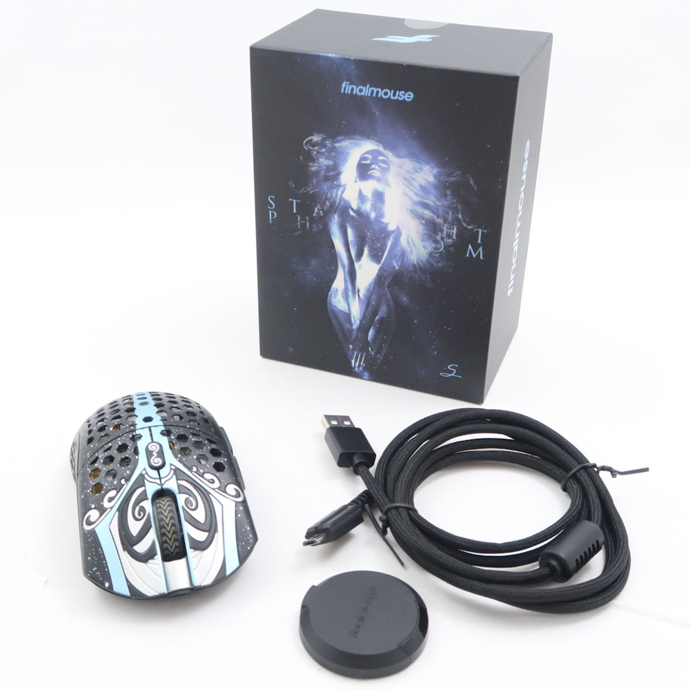美品 FINALMOUSE ファイナル二十日鼠 ファイナル二十日鼠 スターライトファントム12 ゲーミングマウス S HT468W3 【中古】
