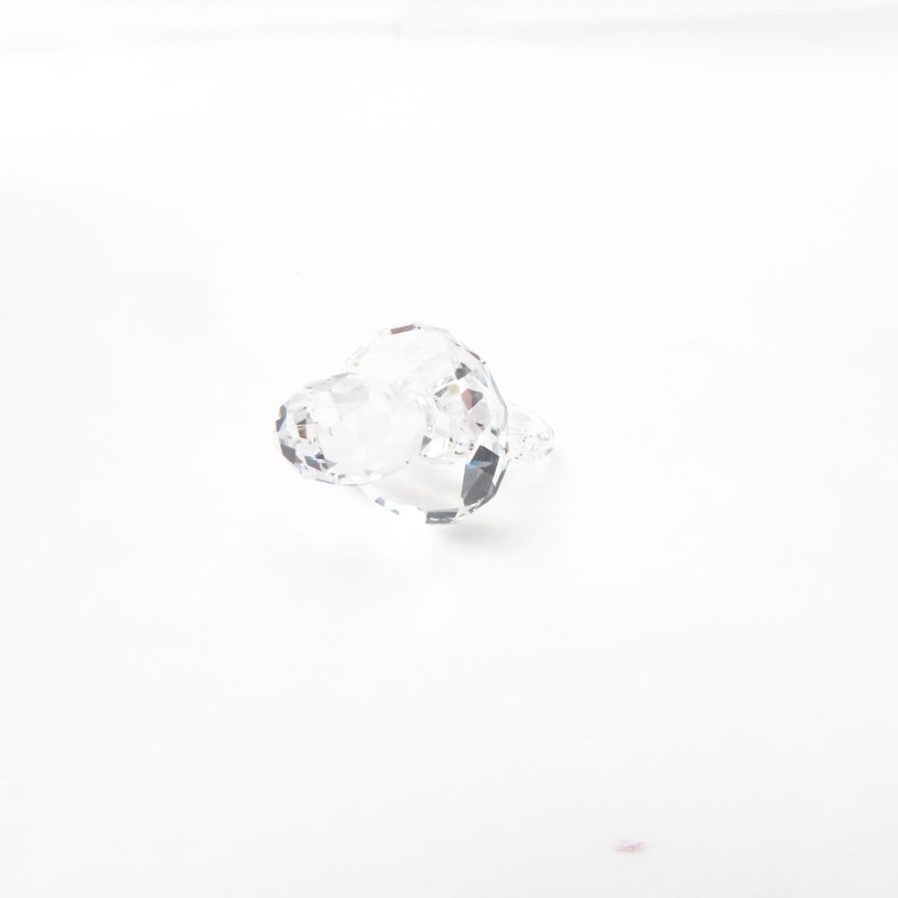 スワロフスキー シェル S 楽天市場】スワロフスキー おしゃぶり チャーム シルバー 626862