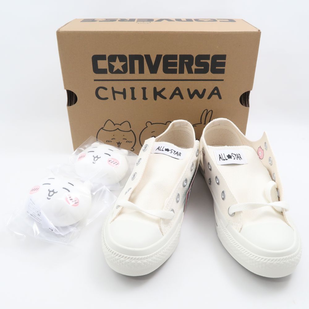 未使用 CONVERSE コンバース ALL STAR MC OX/CHIIKAWA オールスター ちいかわ スニーカー USA4 23cm 1SE427 CHIIKAWA レディース AY6103 【中古】｜reMOVE 店