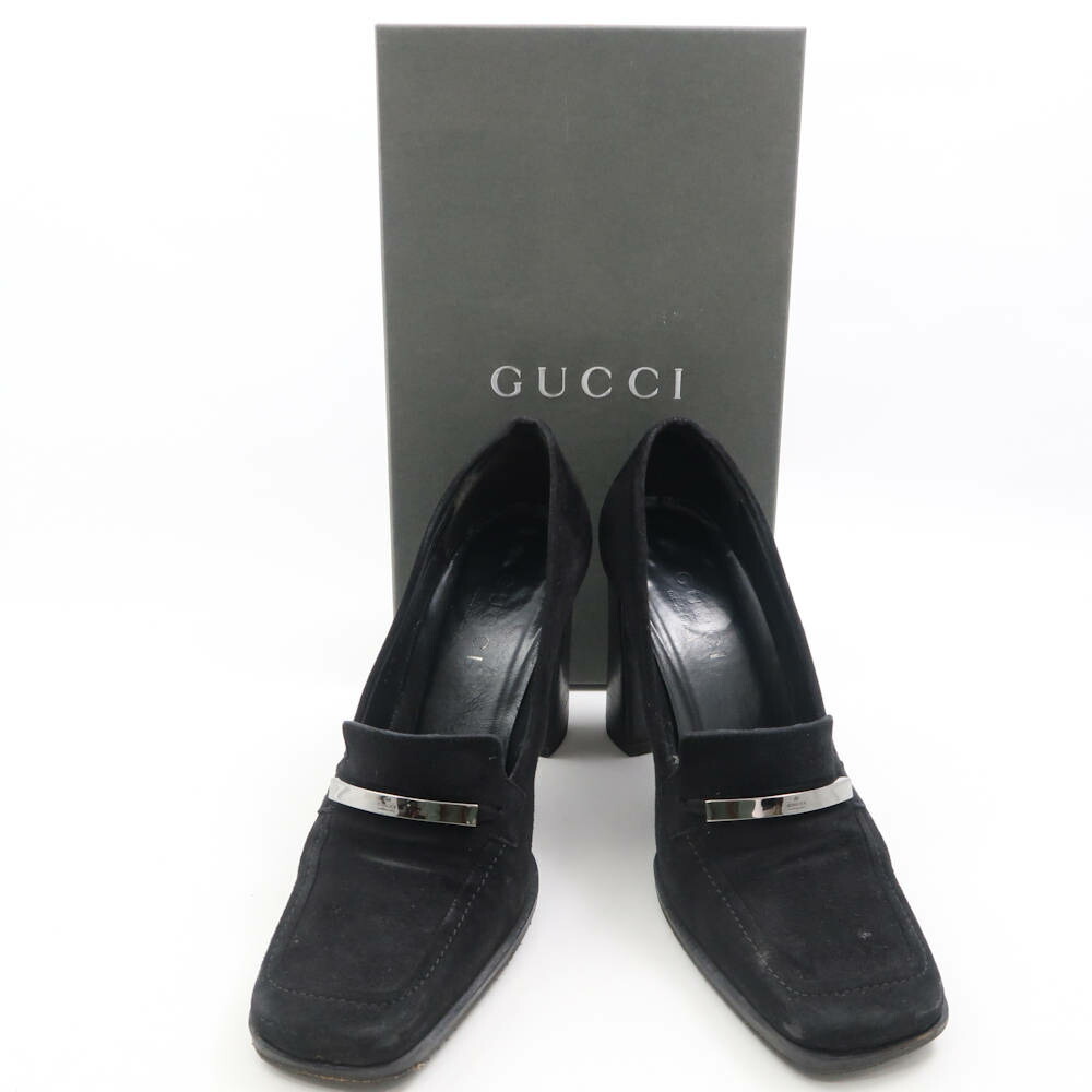 楽天市場】GUCCI グッチ 100 0255 ビットローファー 37C ダーク