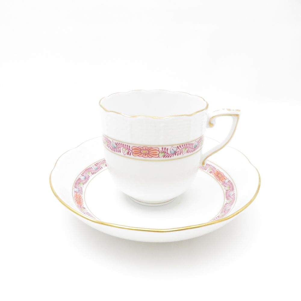 美品 Herend ヘレンド コーヒーカップ＆ソーサー 1客 SM4113B1 【中古】