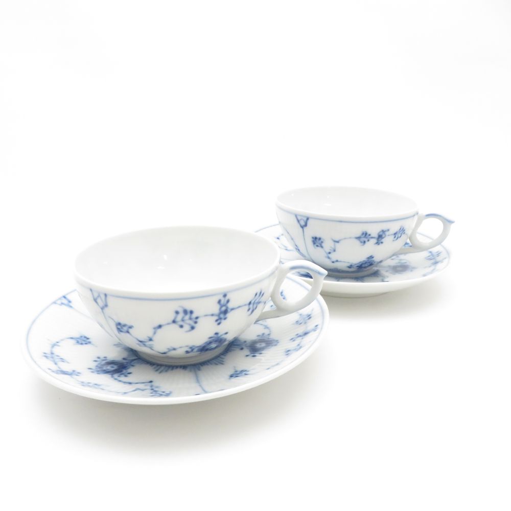 【美品】ロイヤルコペンハーゲン ブルーフルーテッド プレイン ROYAL COPENHAGEN 【並行輸入品】 ロイヤルコペンハーゲン