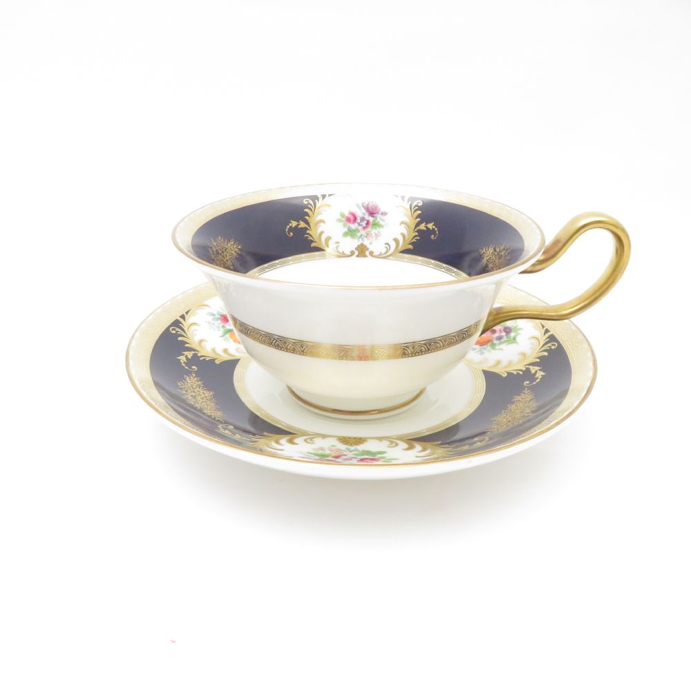 美品 WEDGWOOD ウェッジウッド グロブナーガーデン 紅茶優勝杯＆平円盤 ピオニー SU12468H2 【中古】