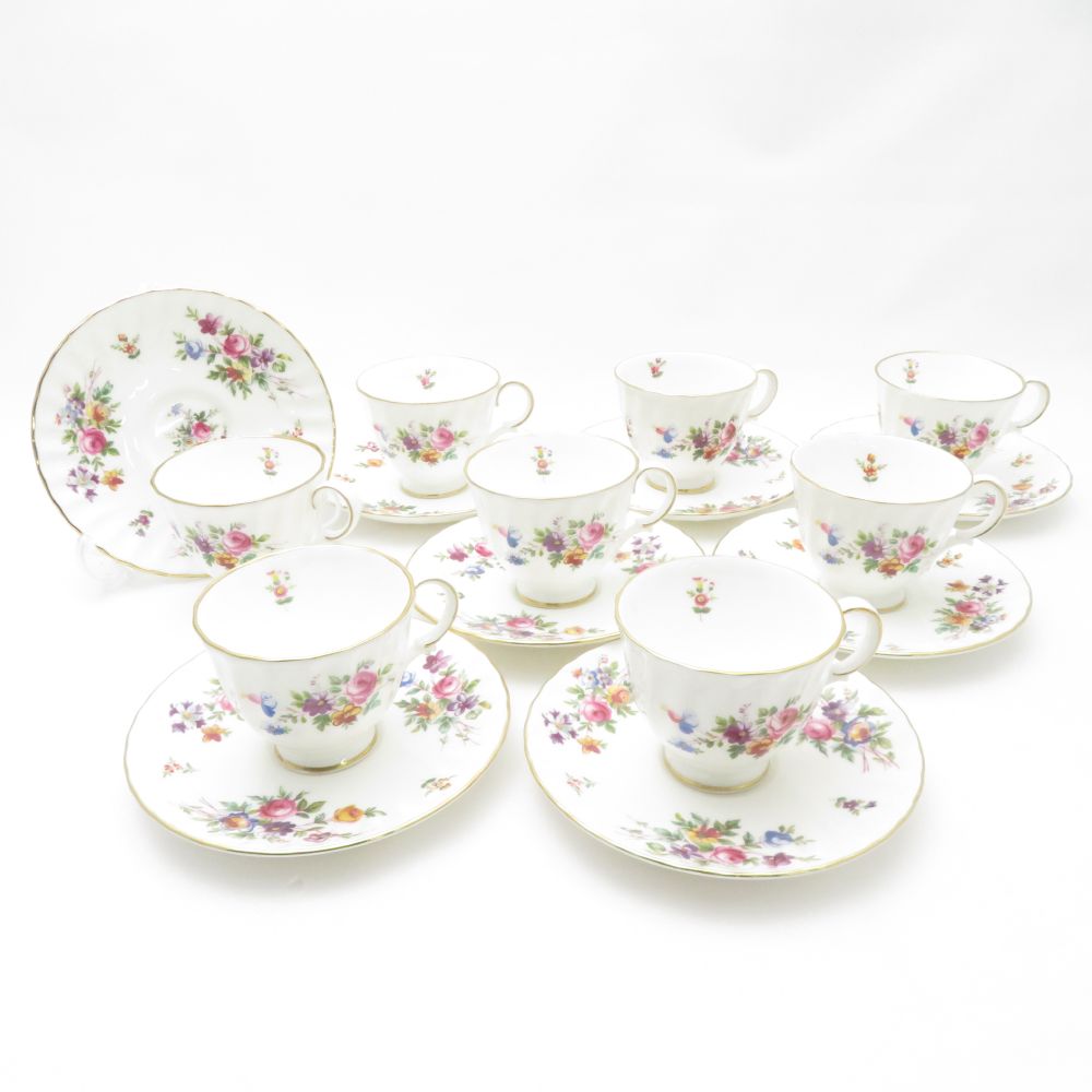 MINTON ミン英トン MARLOW マーロウ 珈琲優勝杯＆平円盤 8客 仕掛ける SY12739S2 【中古】