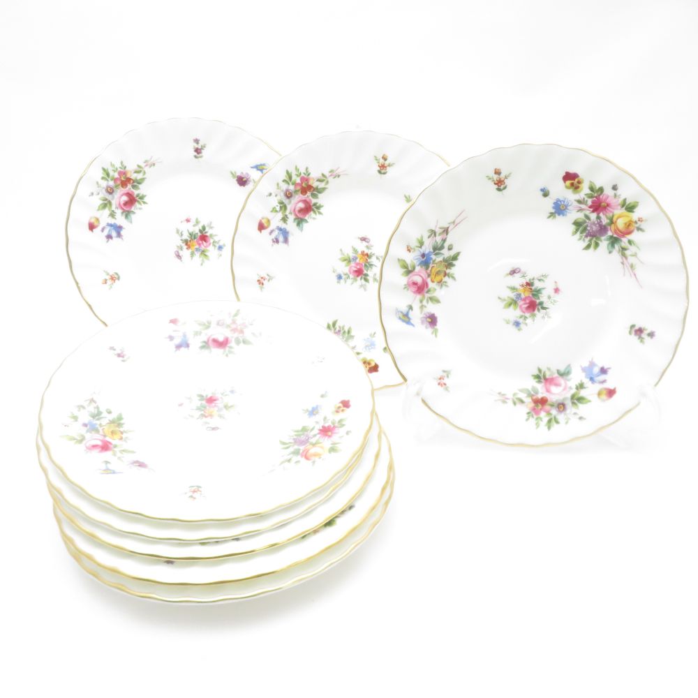 美品 MINTON ミントン ハドンホール 深皿 5枚 20cmプレート 美品 MINTON ミントン ハドンホール 深皿 5枚 20cmプレート