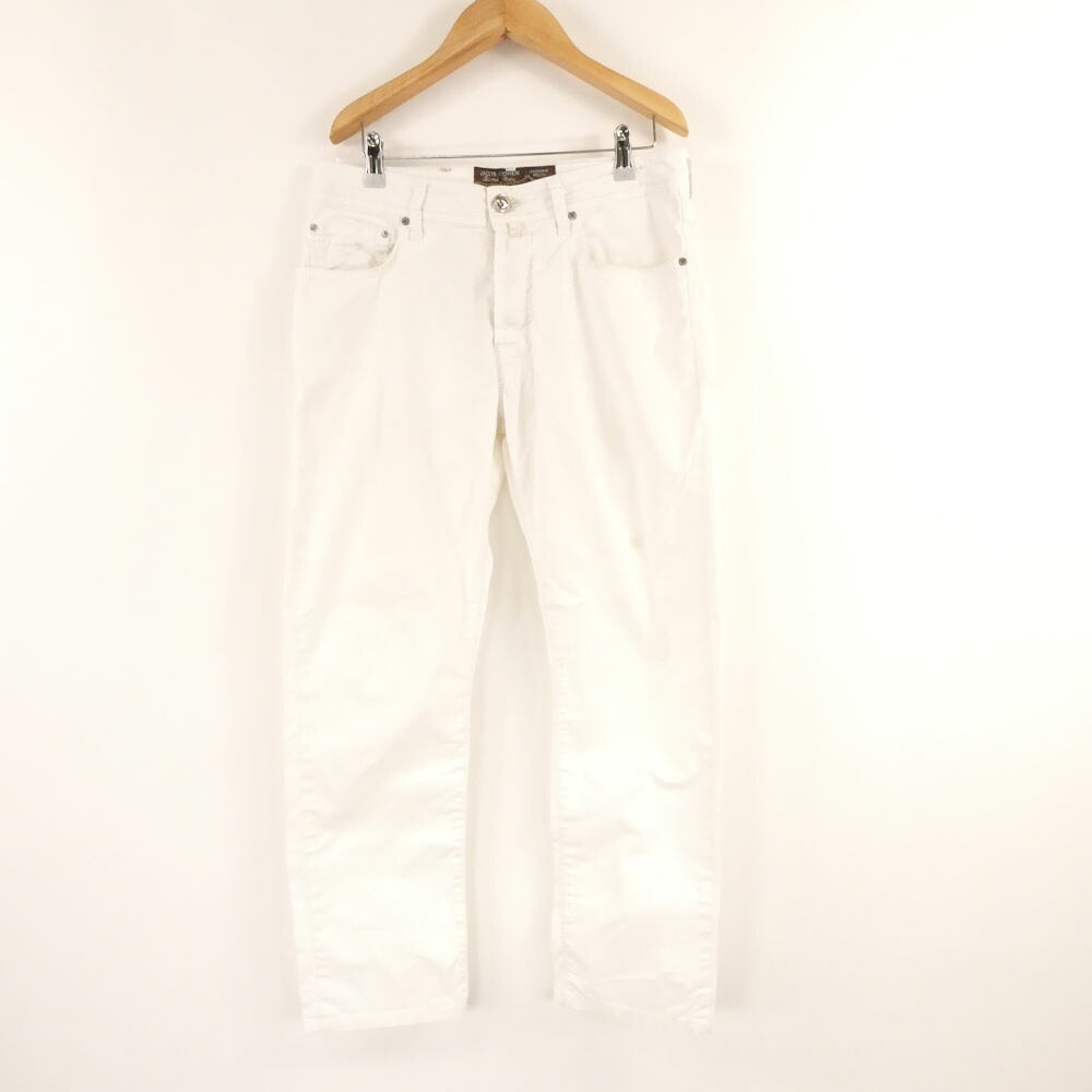美品 JACOB COHEN ヤコブコーエン PW688 OT:45695 パンツ 32 綿他 フルレングス レディース AO2945A48 【中古】｜reMOVE 店