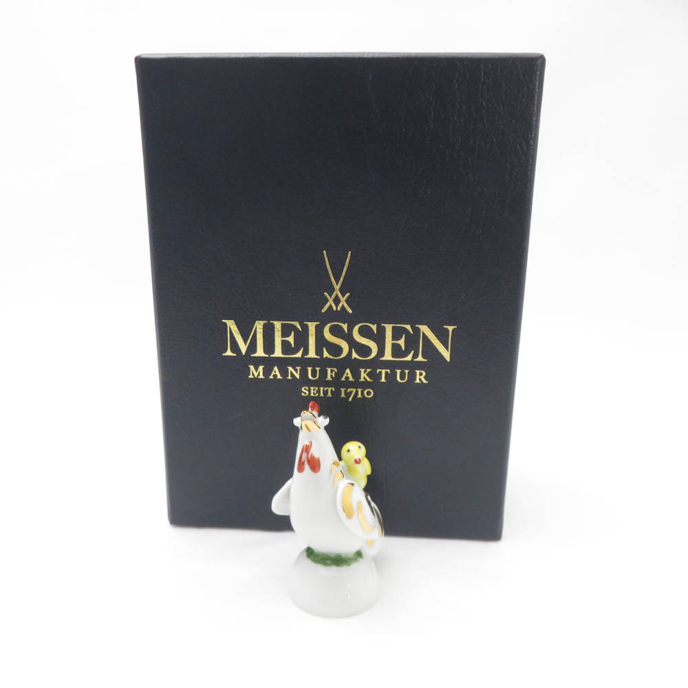 楽天市場】Meissen マイセン パグ フィギュリン 箱付き 陶器
