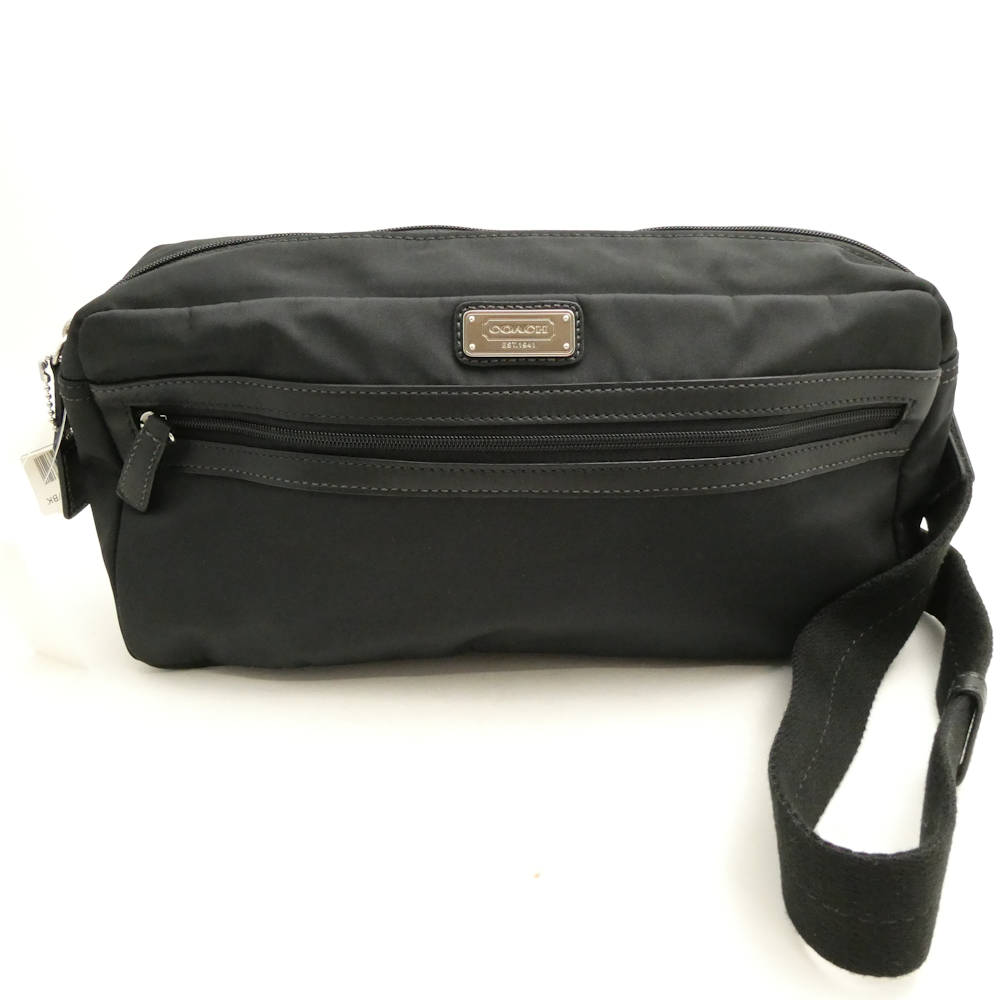 【COACH】 ミニウエストポーチ　ブラック　新品同様！ 楽天市場】コーチ COACH ボディバッグ ウエストポーチ ブラックx