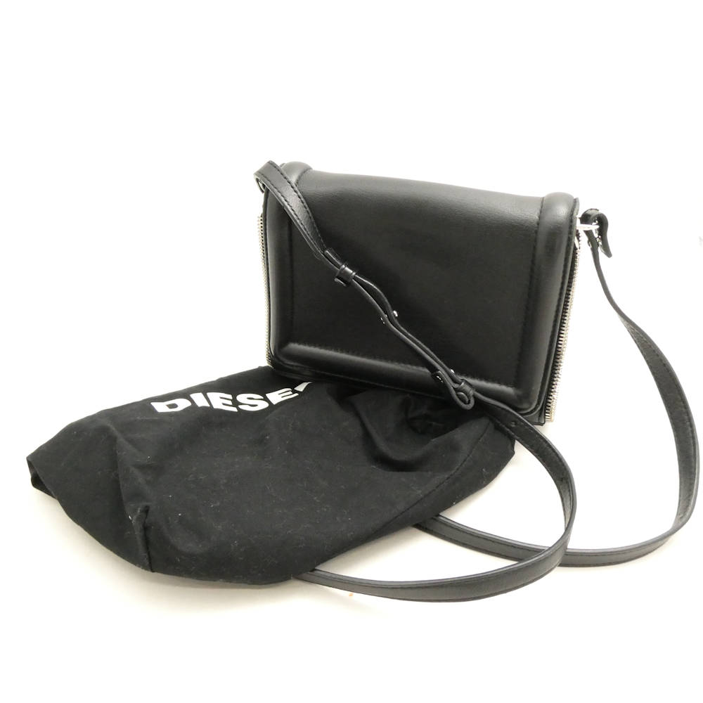楽天市場】DIESEL ディーゼル ファーデニムショルダーバッグ