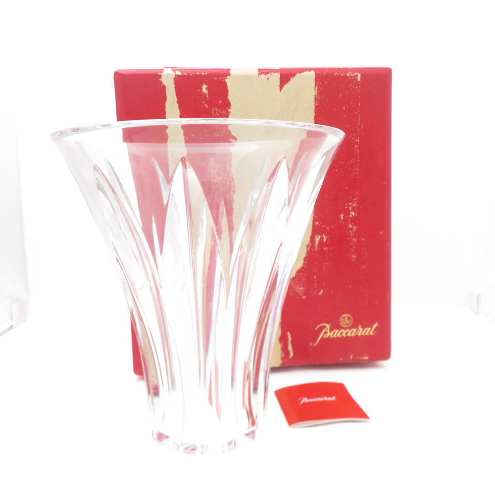 楽天市場】Baccarat バカラ マサイ フラワーベース 花瓶 箱付