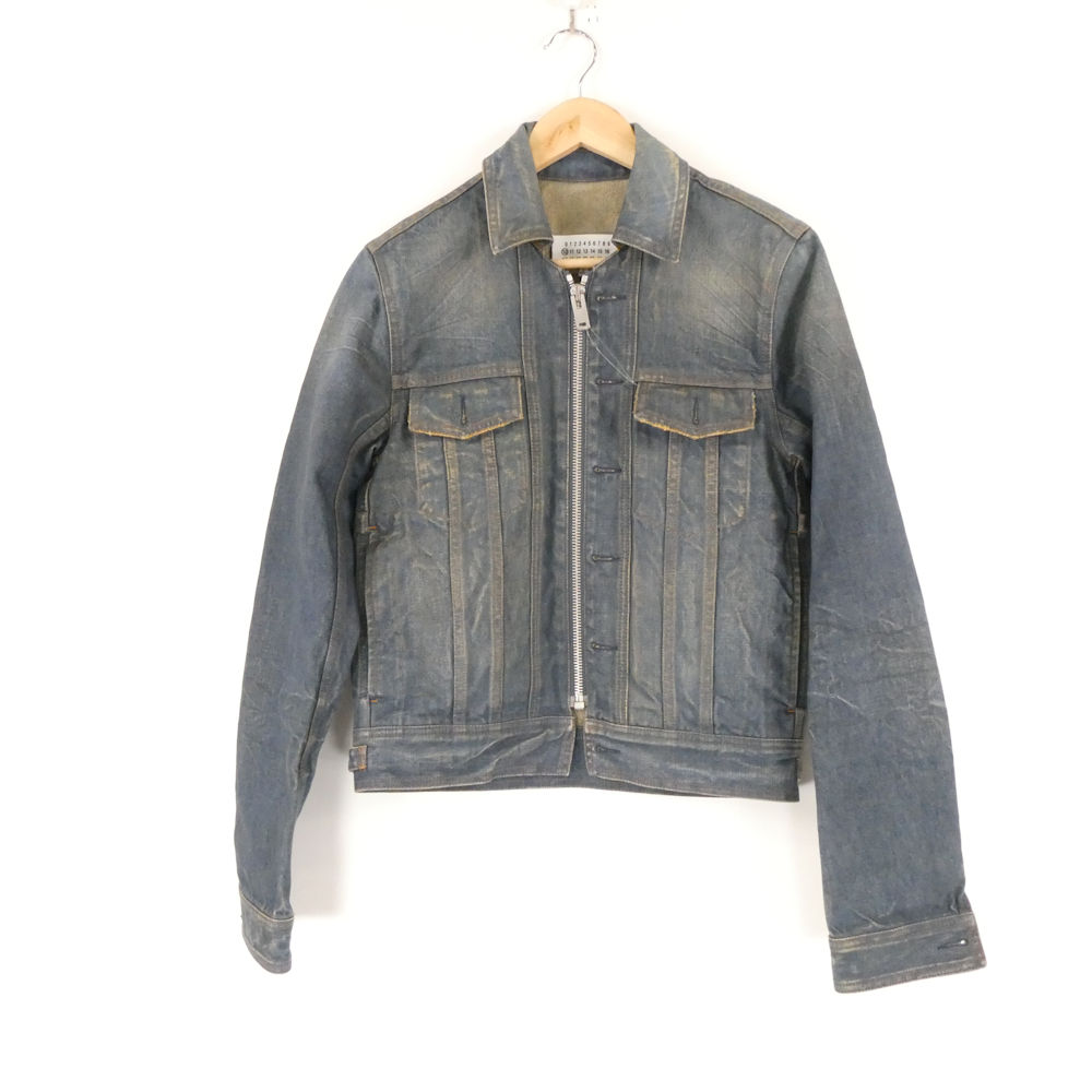 メゾン マルジェラ Maison Margiela ハの字 デニムジャケット 中古・古着通販】Maison Margiela (メゾンマルジェラ) 八の字