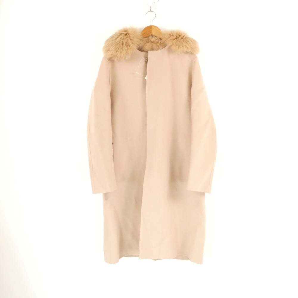 DRAWER ドロワー ウールカシミヤ リバーシブルコート34. 楽天市場