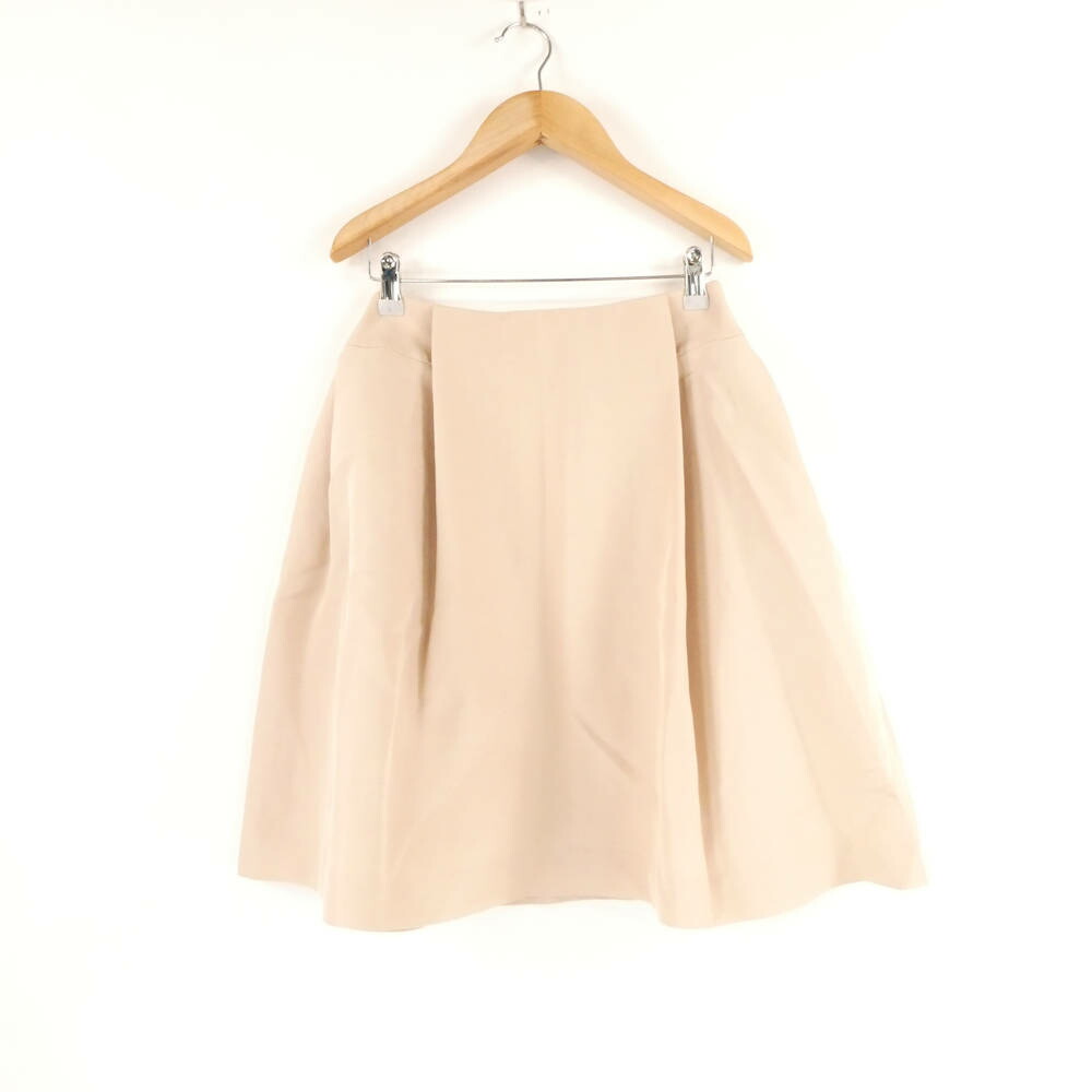 美品 FOXEY フォクシー Skirt Fragonard 34141 スカート 38 ウール シルク ひざ丈 レディース AY6634A52 【中古】