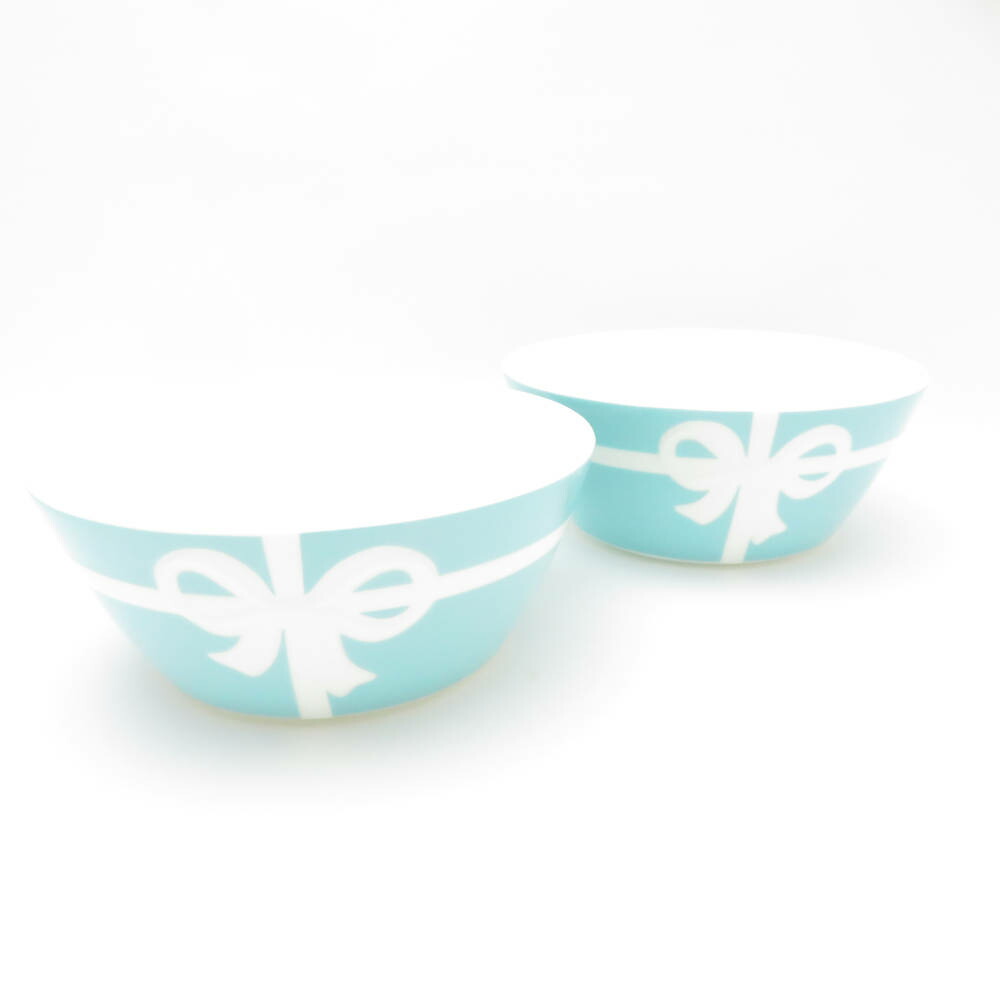 Tiffany & Co. リボンデザインボウル Tiffany & Co. リボンデザインボウル 2個セット Tiffany & Co