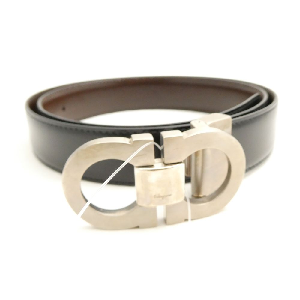 フェラガモ Ferragamo ベルト ガンチーニ バックル ベージュ ゴールド サルバトーレフェラガモ Salvatore Ferragamo ベルト