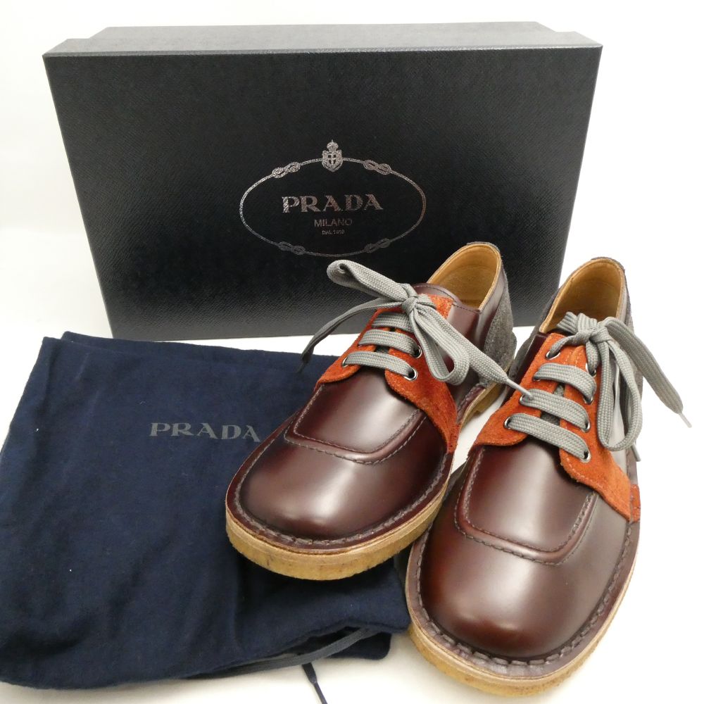 楽天市場】PRADA プラダ PRADA プラダ エアソール ウィングチップ