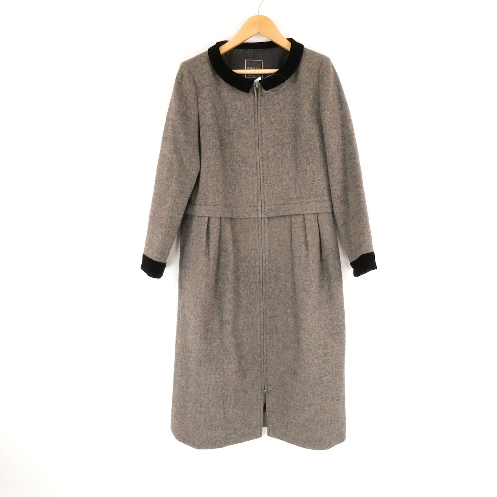 ★美品★FOXEY/フォクシーブティック コート ウールロングカーデ F 楽天市場】FOXEY フォクシー コート 40370 ウールロングカーデ F【B