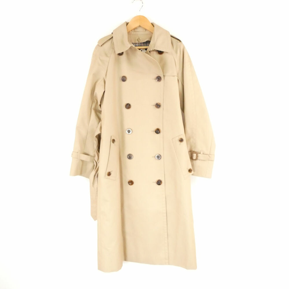 Aquascutum アクアスキュータム トレンチコート 4 綿織物100％ レディース AY7118B18 【中古】