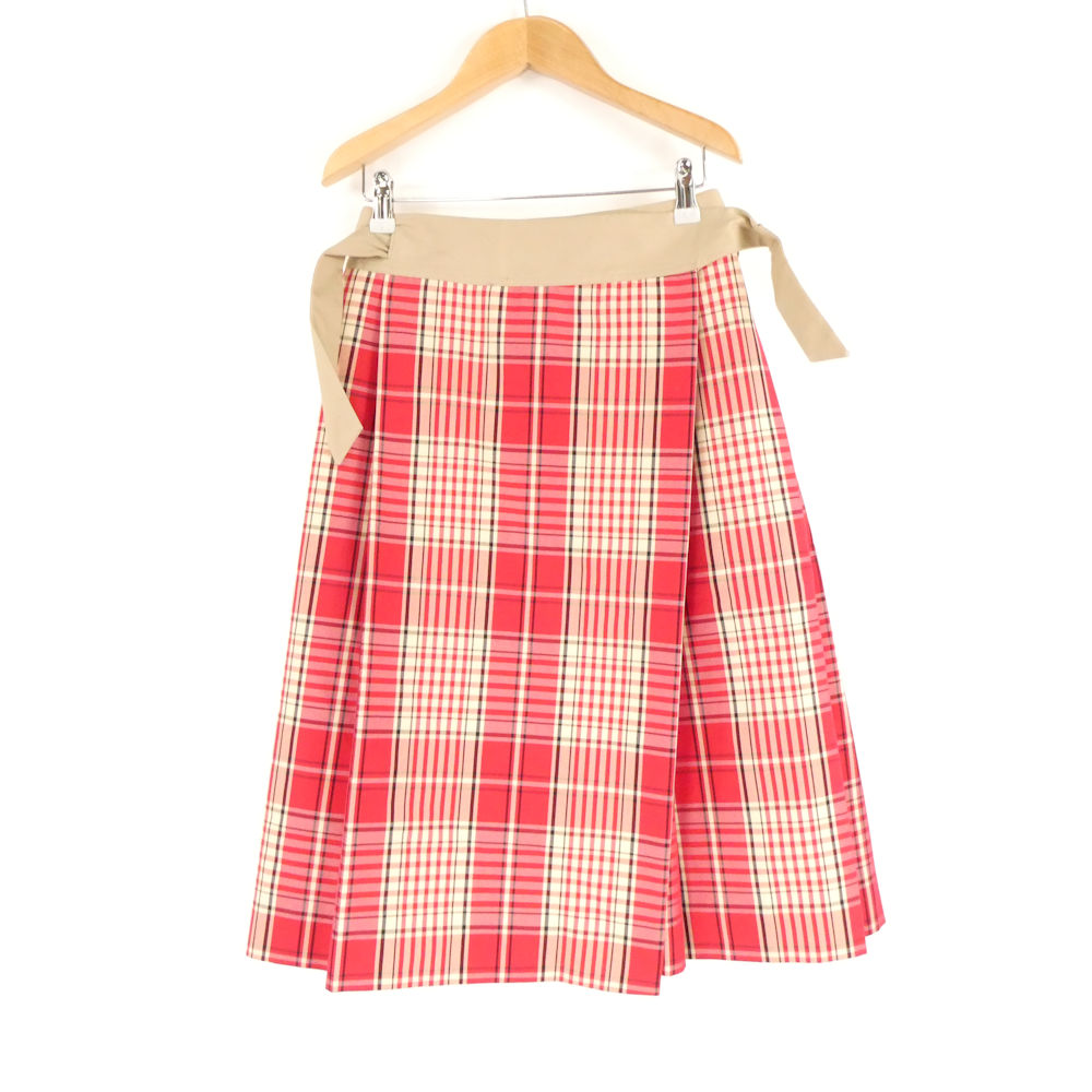 23AW Drawer ドゥロワー ツイードスカート SPRING ツイードチェックスカート