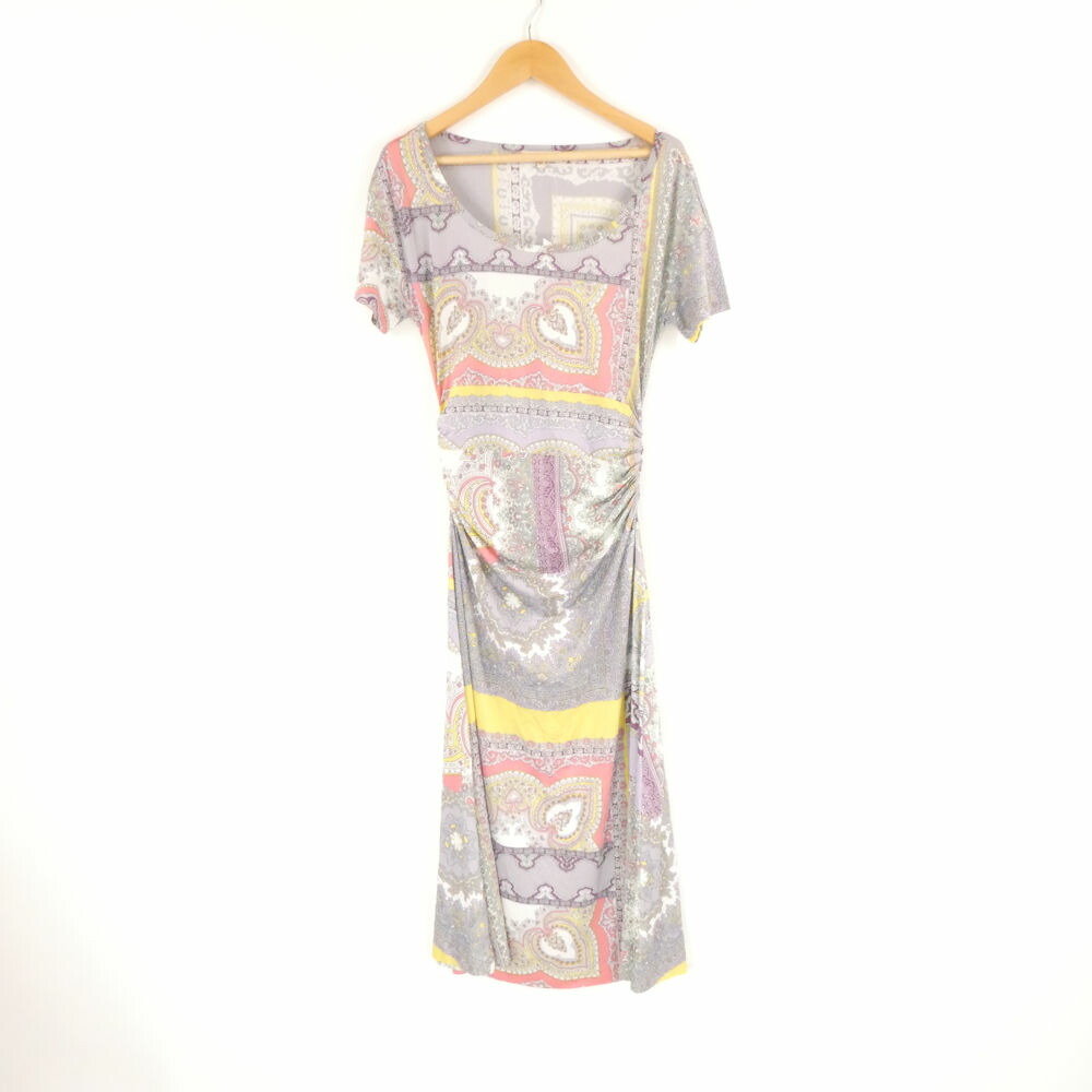 エトロ ETRO カシュクールワンピース ストレッチ ペイズリー レーヨン 楽天市場】ETRO エトロ アパレル ペイズリー柄 袖あり