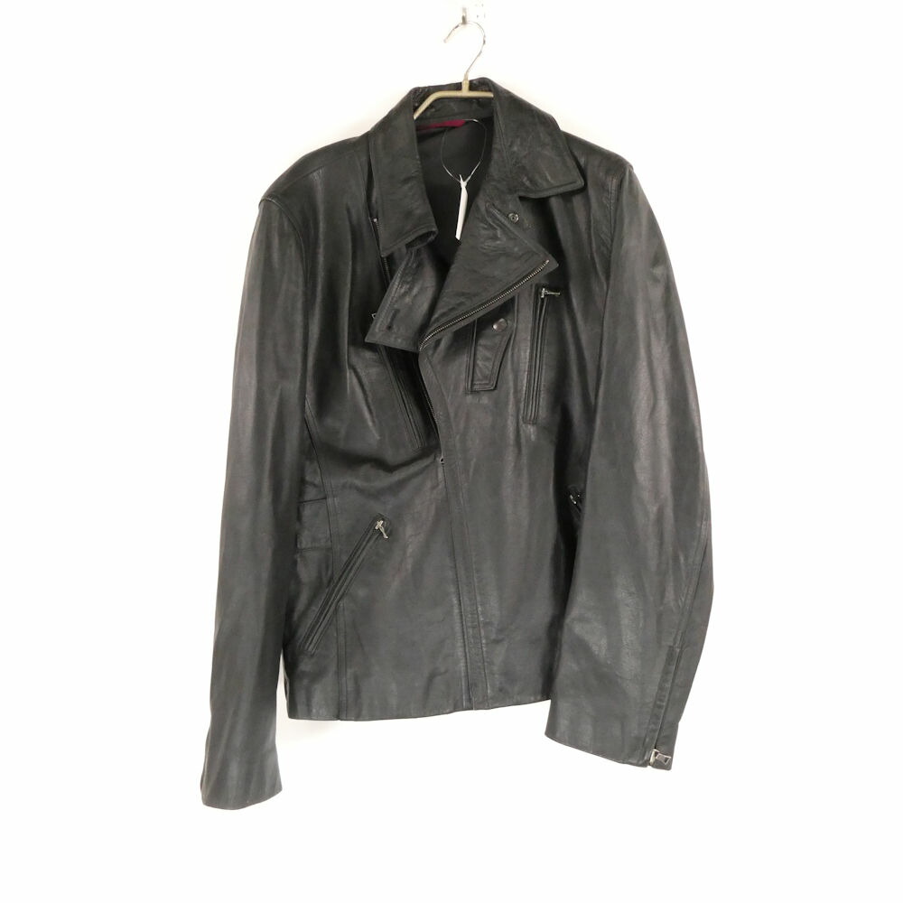 Paul Smith レザージャケット XL 黒 Paul Smith レザージャケット 黒 PAUL SMITH Leather Jacket for