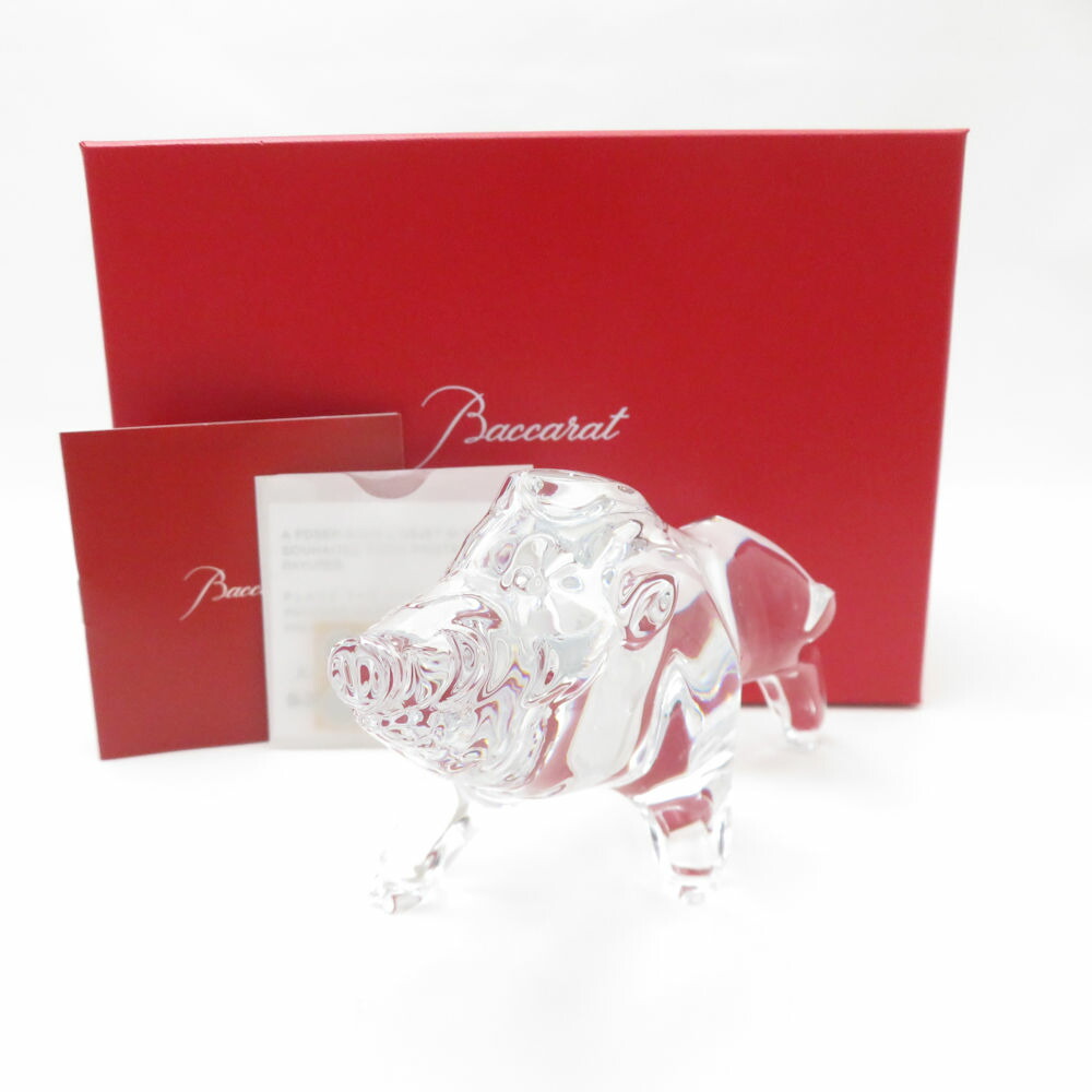 楽天市場】バカラ クリスタル 干支 亥 イノシシ 猪 ゴールド 2812401