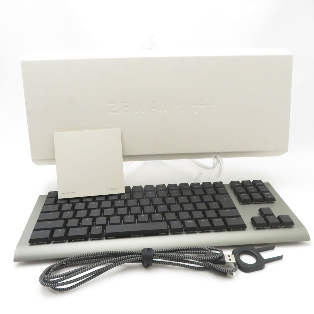 楽天市場】【中古】【極美品】ZENAIM KB006-DGBK ゲーミングキーボード