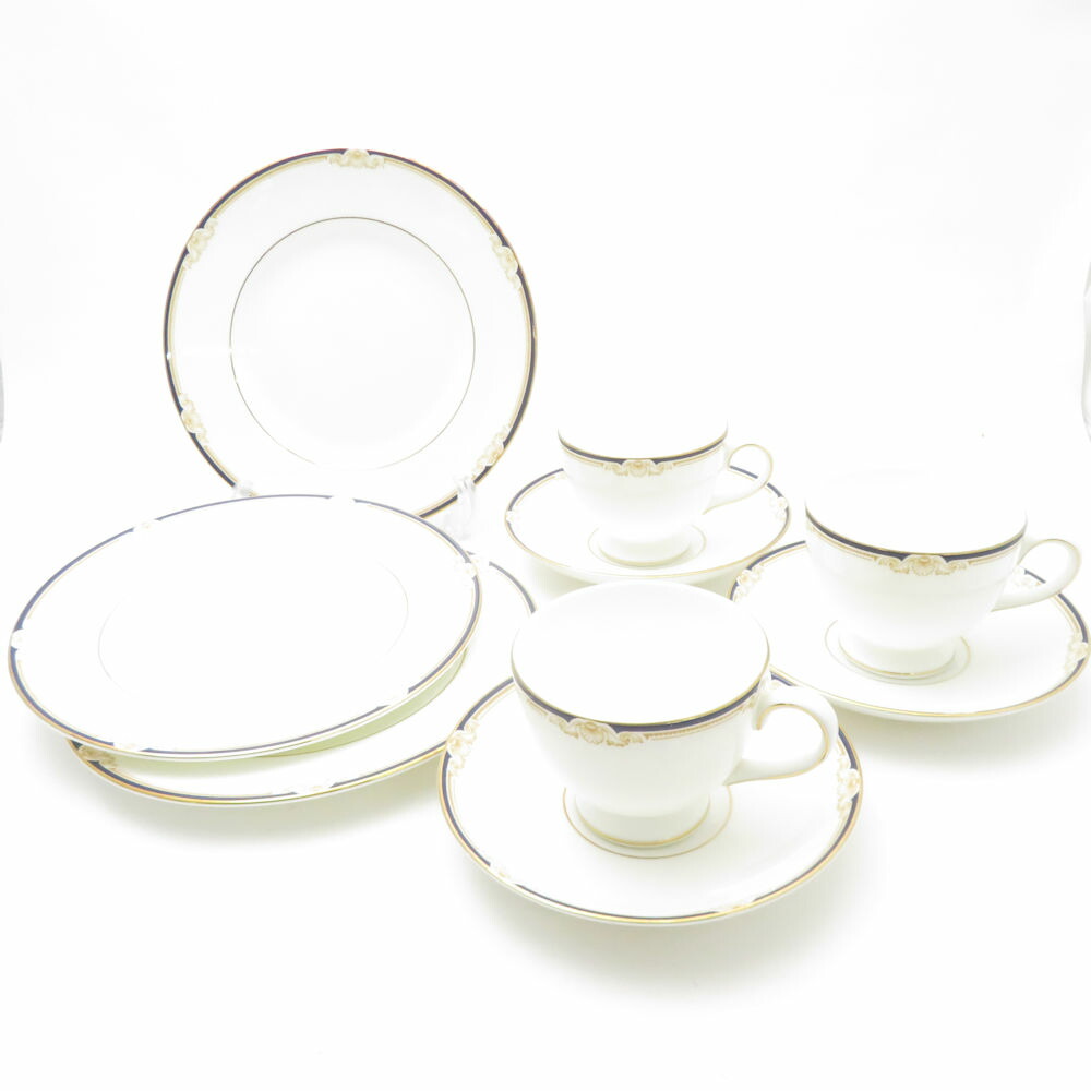 WEDGWOOD ウェッジウッド キャベンディッシュ 紅茶優勝杯＆平円盤 中皿 6点 仕掛ける 20糎一皿 ロバート・エドワード・リー SC9441B1 【中古】